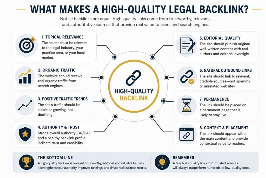 What Makes a High-Quality Legal Backlink